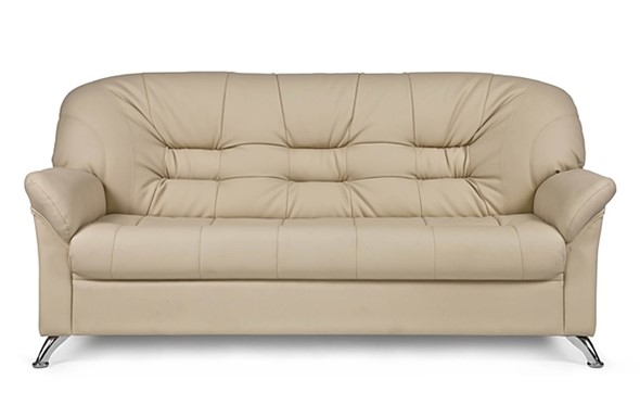 Прямой диван Парм трехместный, экокожа в Глазове - изображение