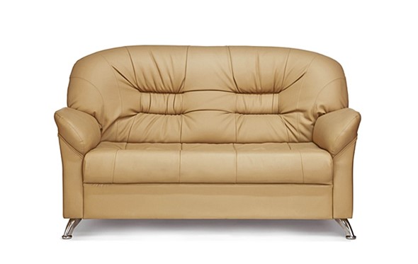 Прямой диван Парм двухместный, экокожа в Глазове - изображение